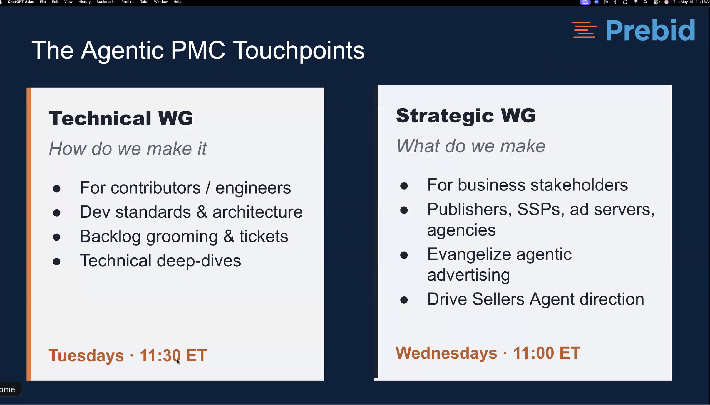 PMC Touchpoints